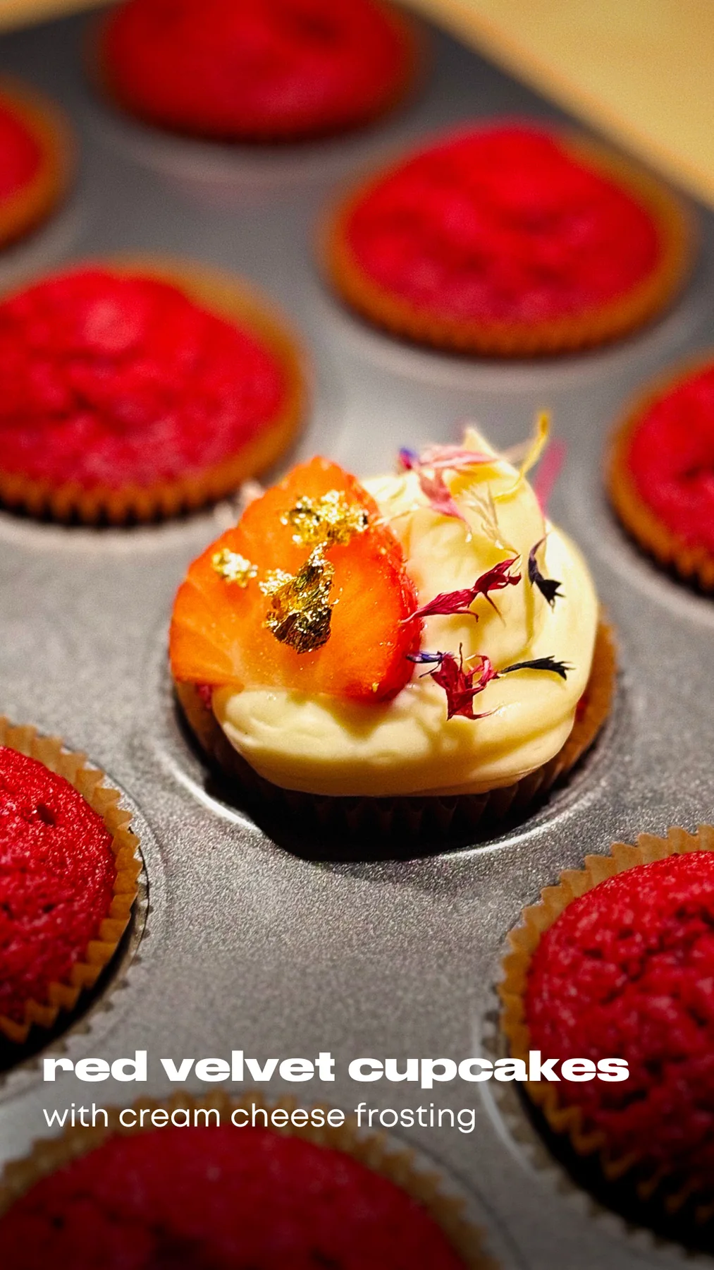 Red Velvet Cupcakes (Classic + Healthier)